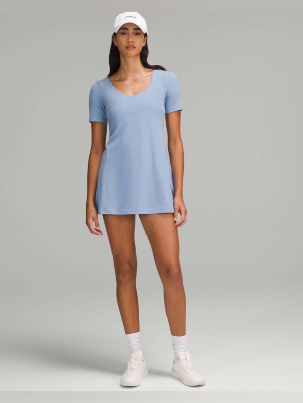 Lululemon Align Short-Sleeve Dress with Built-In Shorts